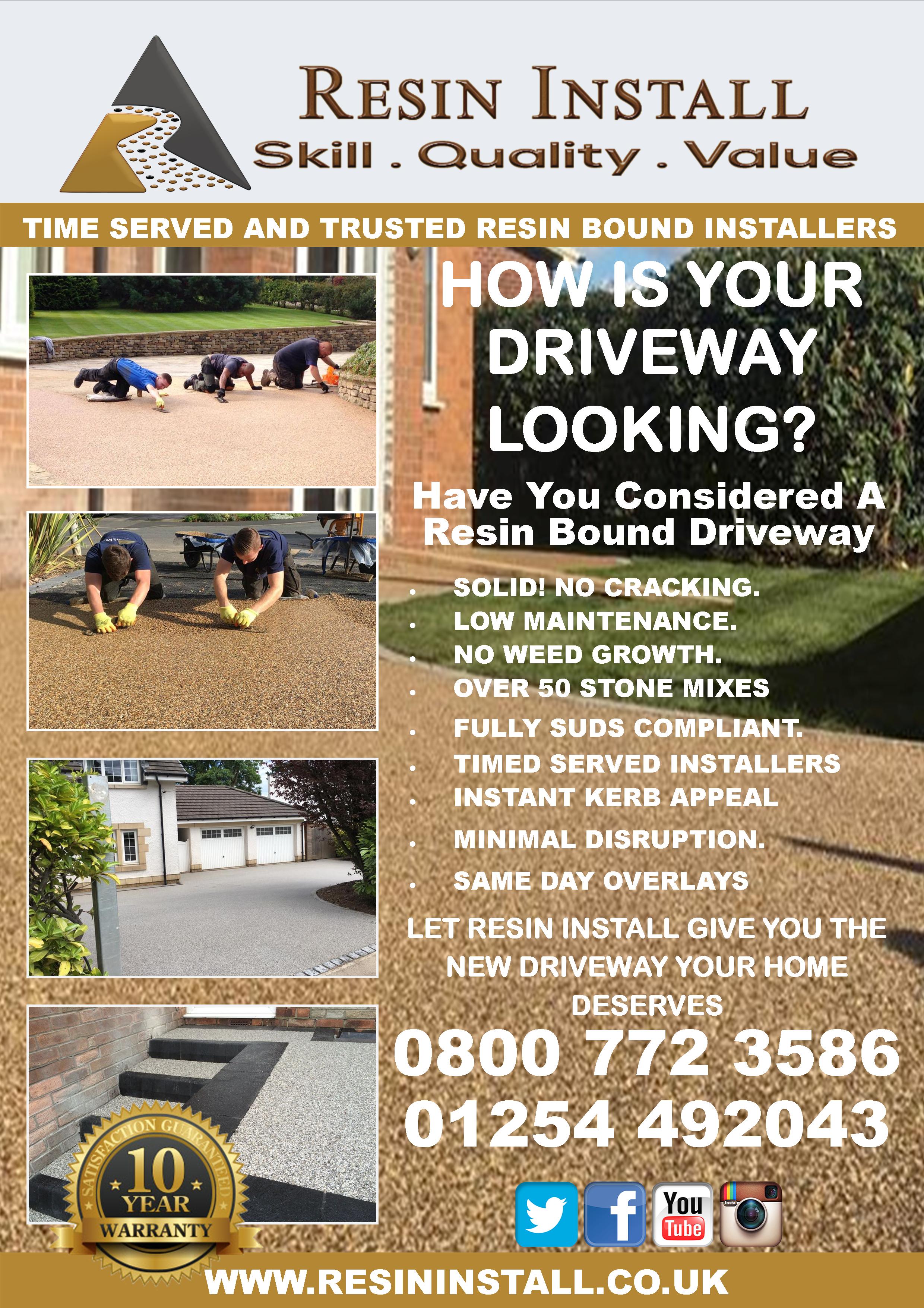 How Much Does A Resin Driveway Cost